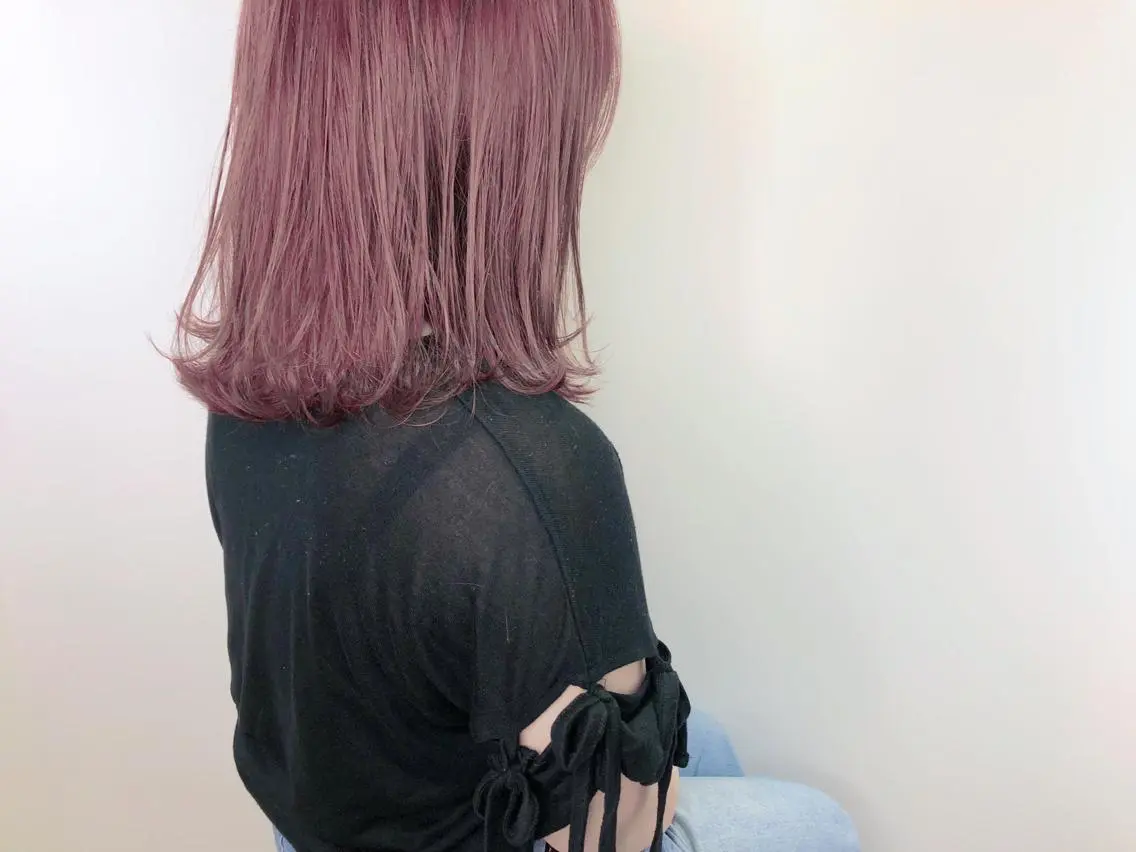 ミディアム ヘアカラー トリートメント 関 京磨のヘアスタイル
