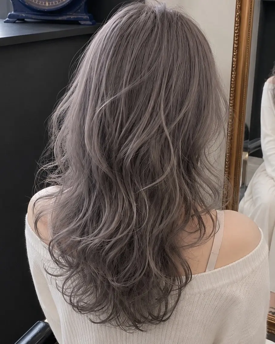 ロング ヘアカラー Jr.stylist ひろのヘアスタイル