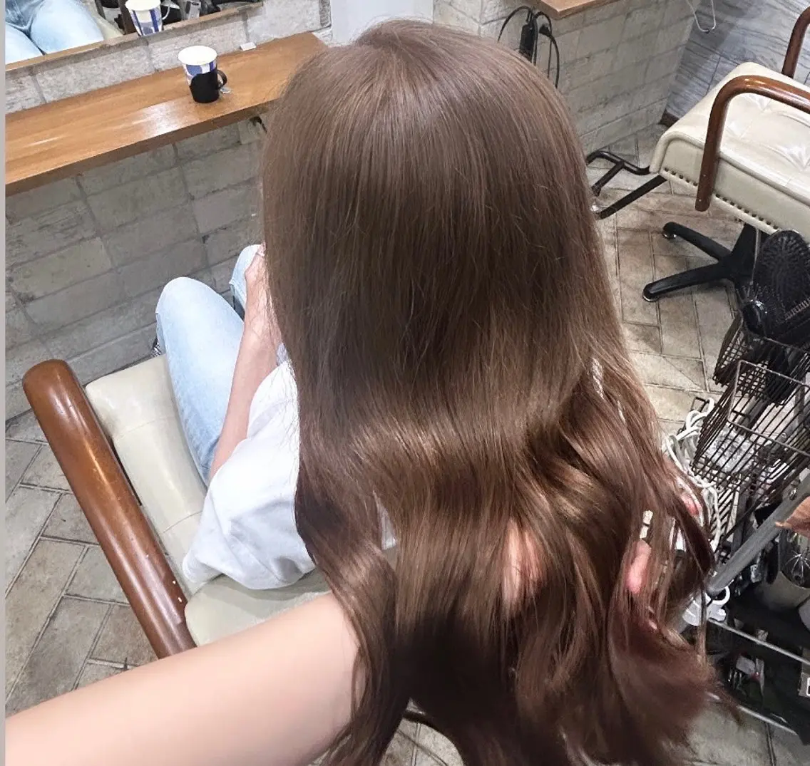 カラー ブリーチ 中津 /kipi アカネのヘアスタイル