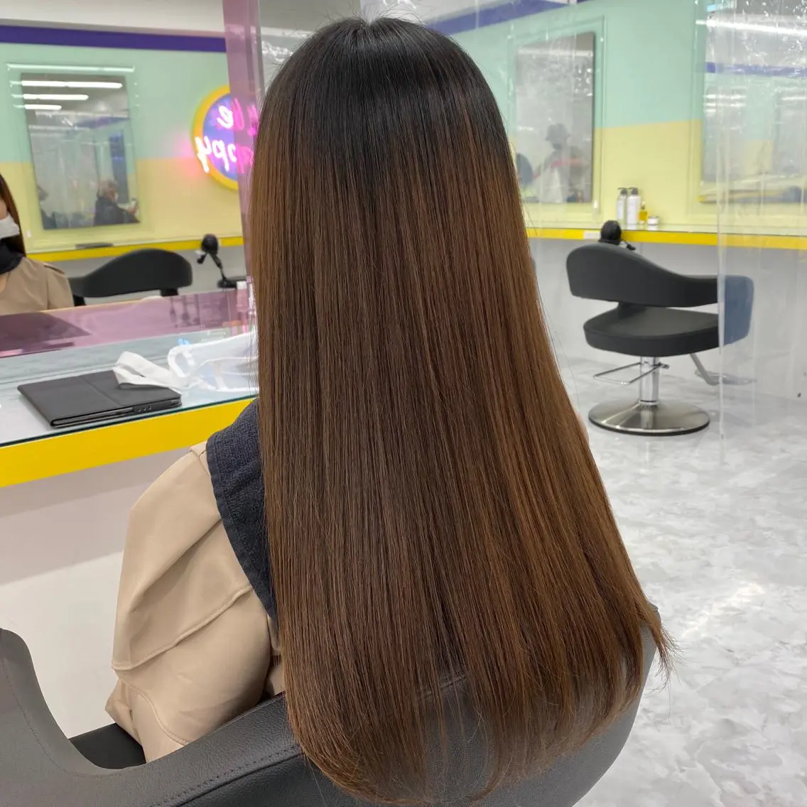 ミディアム ヘアアレンジ mai🍑暖色カラー /レイヤー💖のヘアスタイル