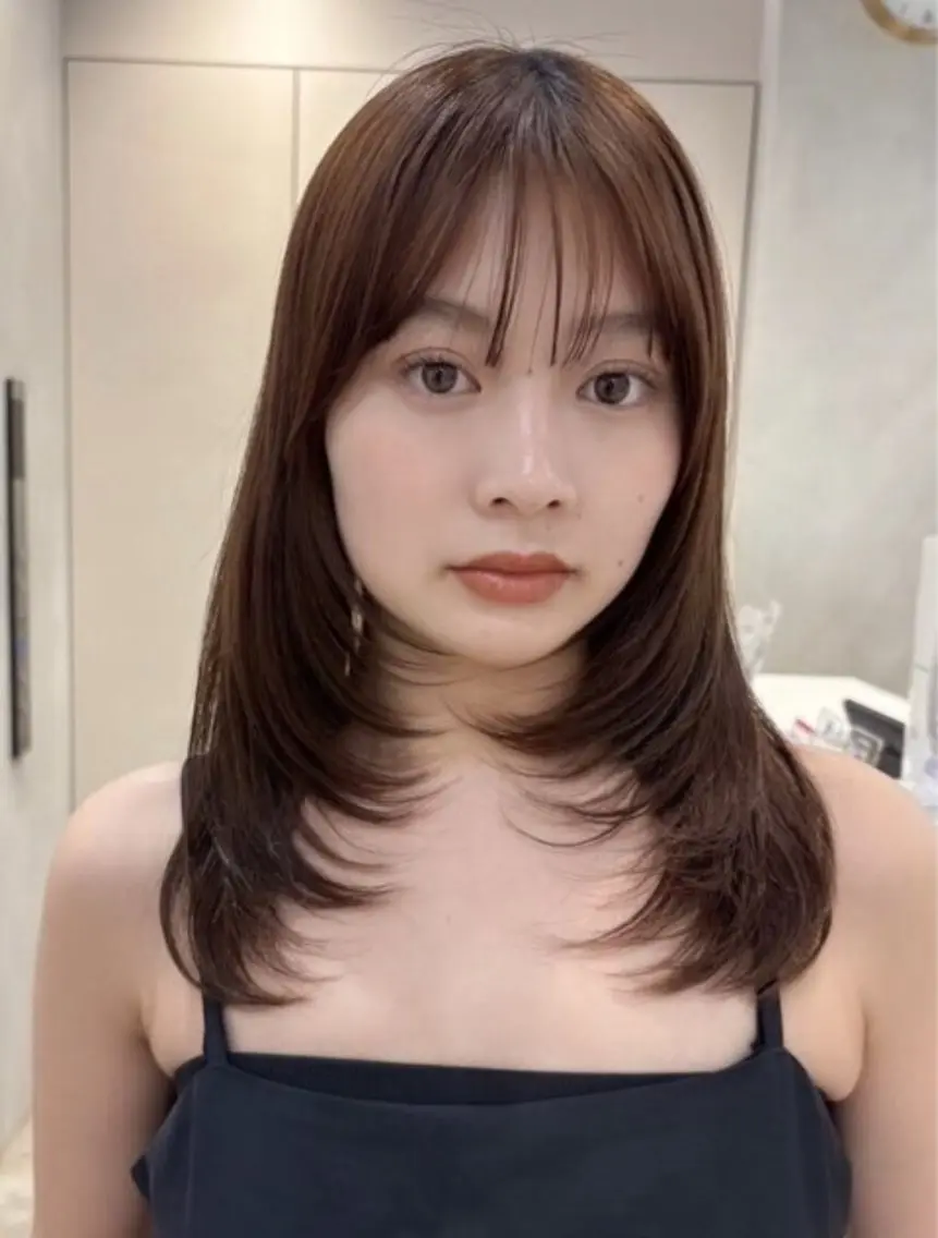 艶と透明感◎カット+イルミナカラー+3STEPシステムトリートメントの写真