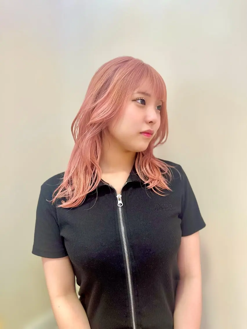 ロング カラー 韓国hair🇰🇷 さやとのヘアスタイル