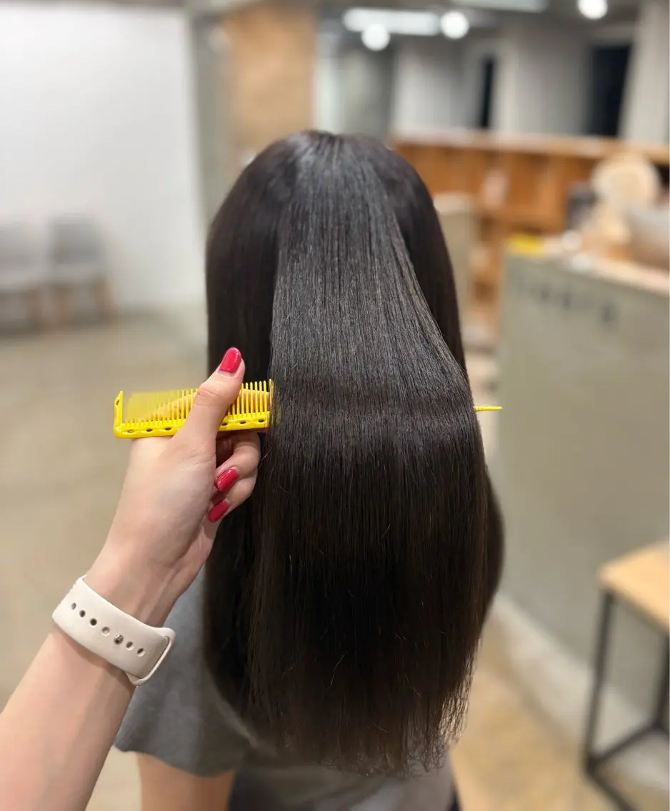 ロング カラー ブラウンカラー freera 京都/ あかねのヘアスタイル