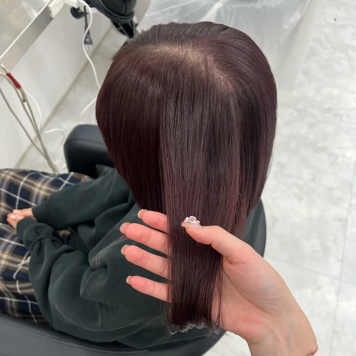 ロング カラー ヘアアレンジ 🫧🎀うる艶暖色 🏹Nanako🎀のヘアスタイル