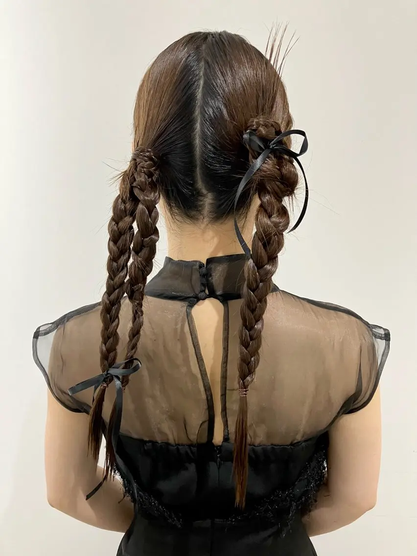 ショート カラー パーマ ヘアアレンジ メンズ キッズ ハーフアップ 子どものヘアアレンジ メンズバレイヤージュ メンズブリーチ メンズハイライト ヘアセット kotona 🤍miuraのヘアスタイル