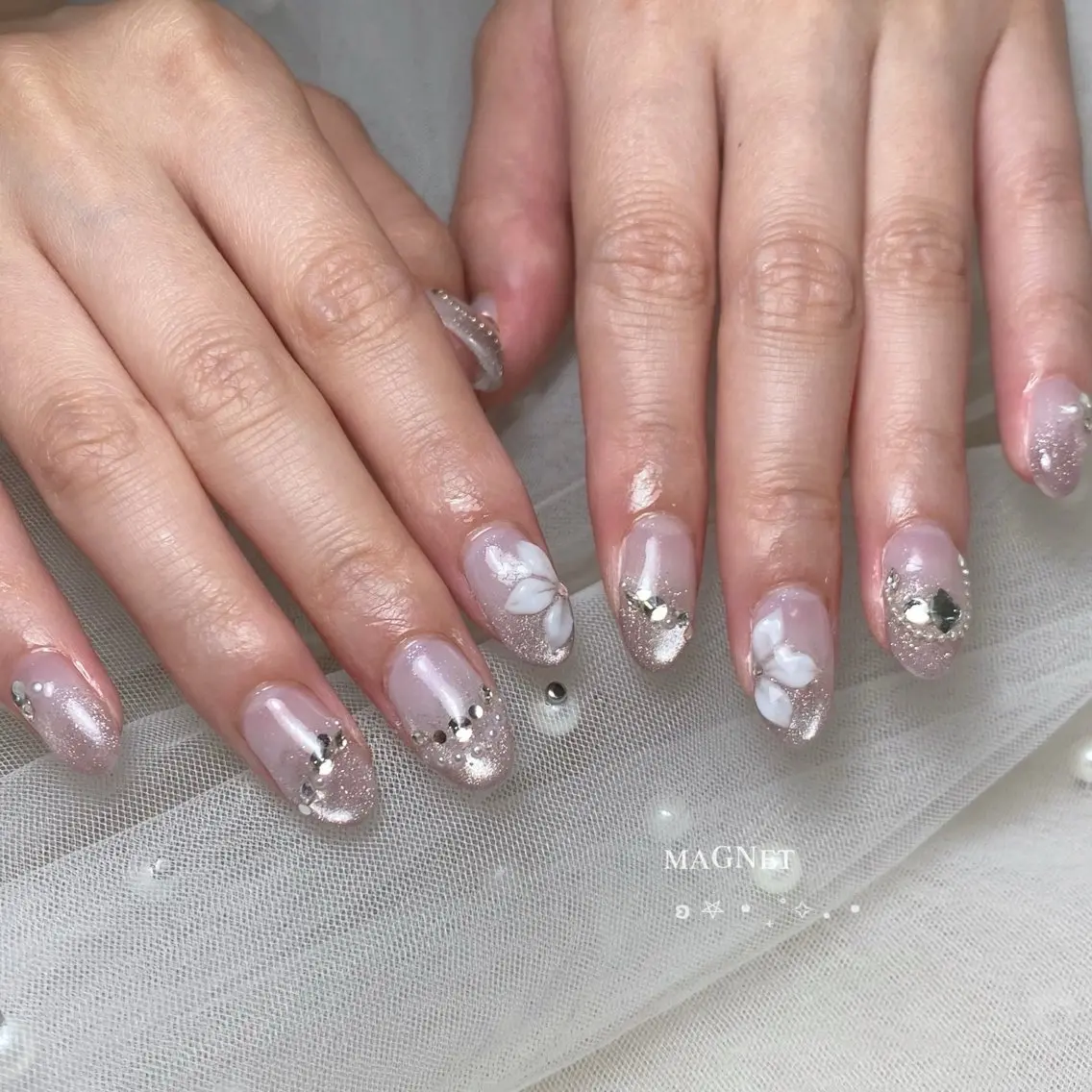 ネイル 夏ネイル ハンドネイル 🎀FLORANZ 🎀MIKAのネイルデザイン