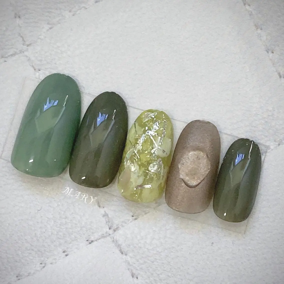 ネイル ハンドネイル Mary nail .narumiのネイルデザイン