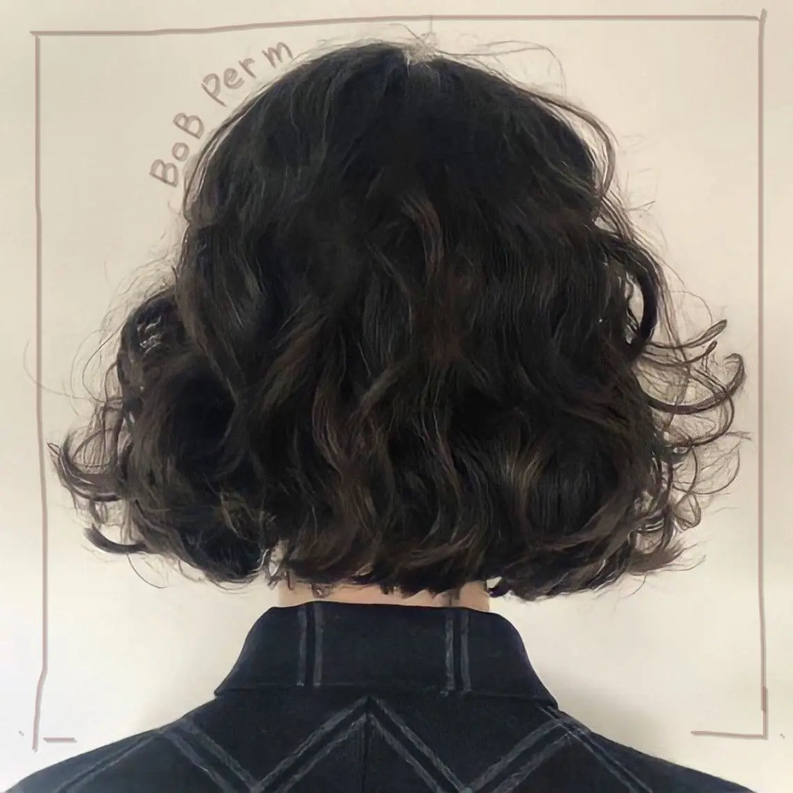 ミディアム カラー パーマ カット 表参道🌿赤み消し カラー/チナツのヘアスタイル