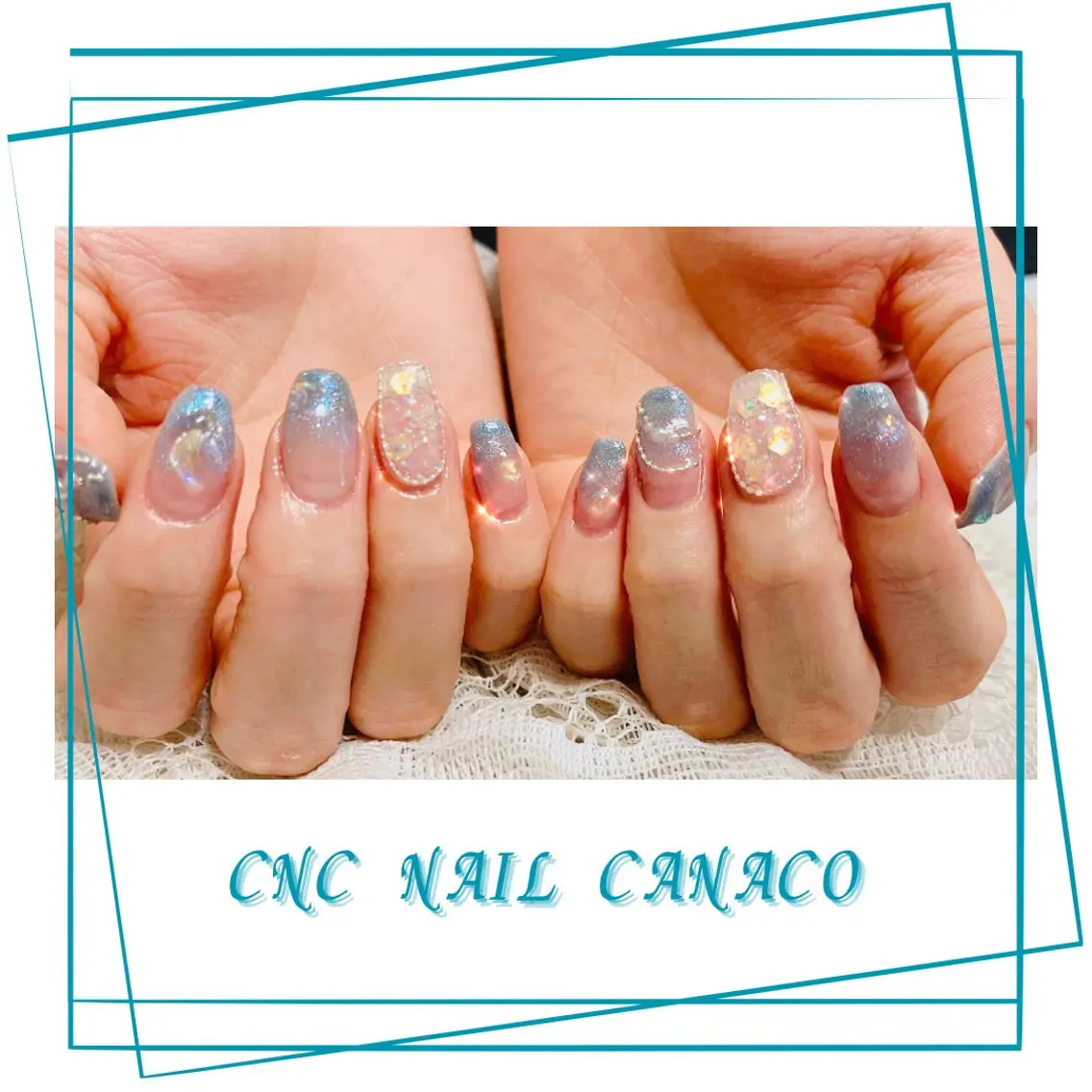 ネイル アートネイル マグネットネイル メンズネイル 持ち込み ストーンネイル ハンドネイル ハンドケア ベテランネイル cnc nailのネイルデザイン