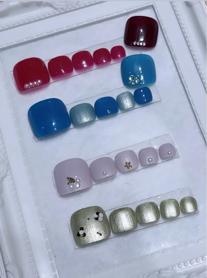 ネイル フットネイル フットネイル m.slash マドカのネイルデザイン