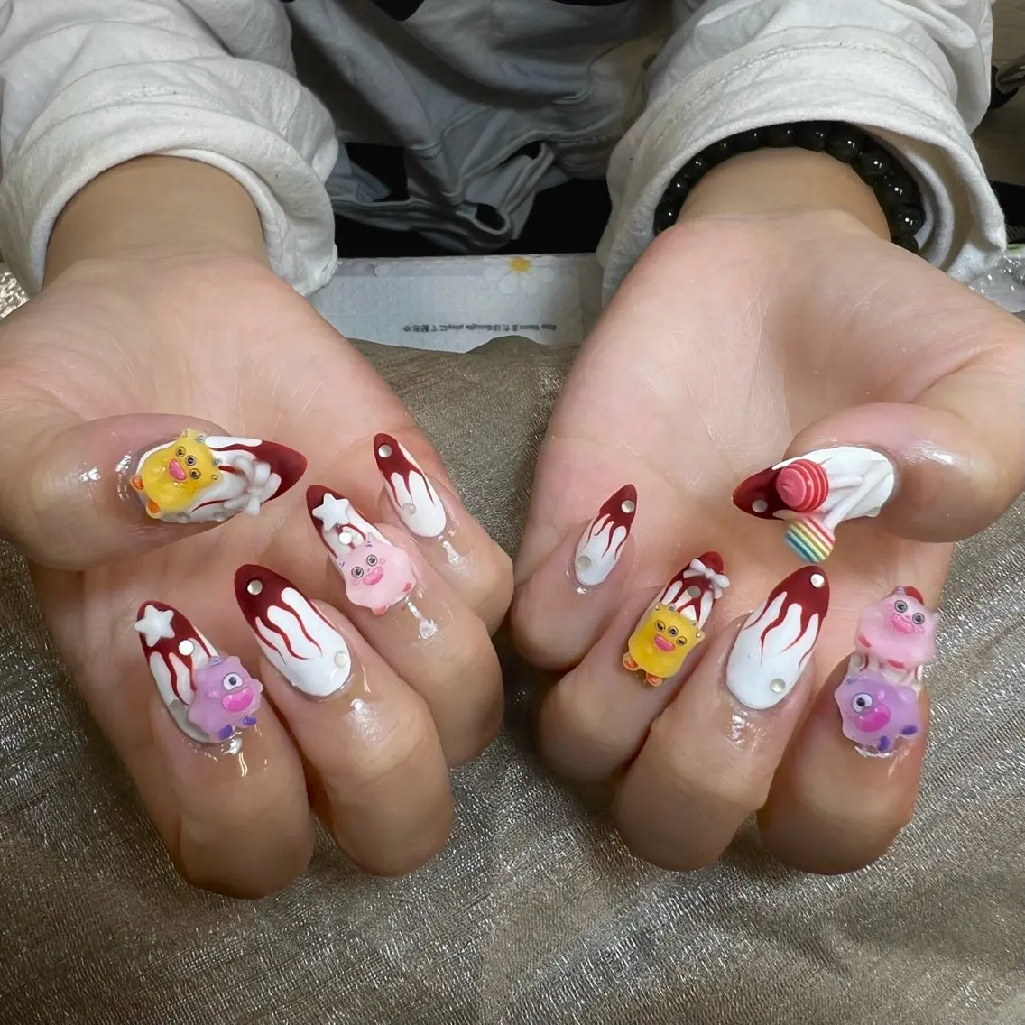ネイル ハンドネイル ANH NAIL ゴテゴテ専門店💎のネイルデザイン