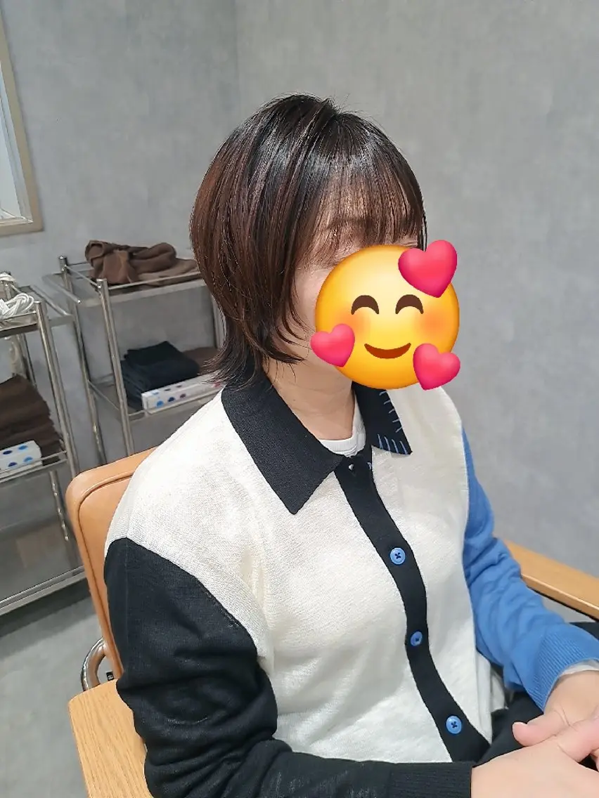 ショート ウルフカット カット トリートメント 関口 知佳のヘアスタイル