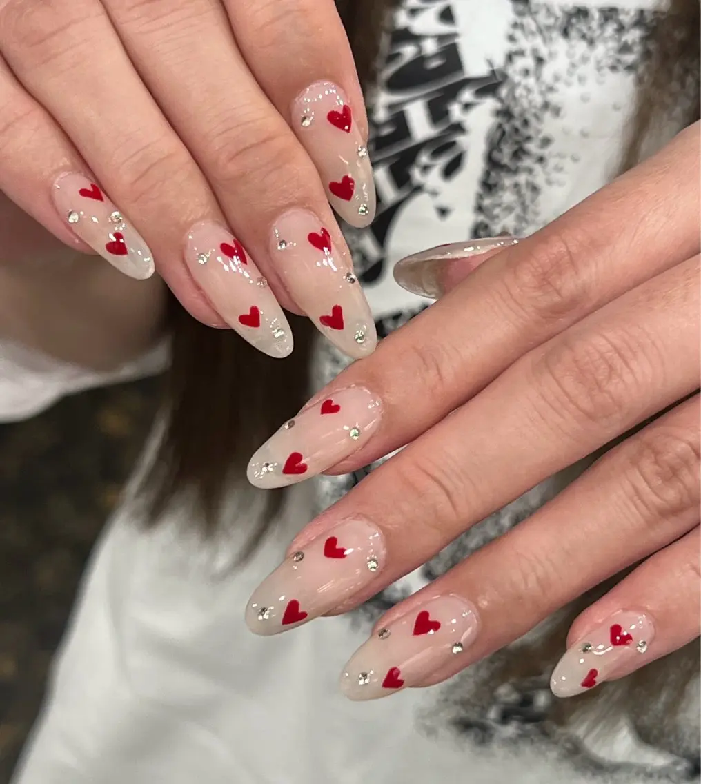 ネイル アートネイル チークネイル 長さ出し フレンチネイル ジェルネイル ハンドネイル ハンドケア NEW NAIL 池袋のネイルデザイン