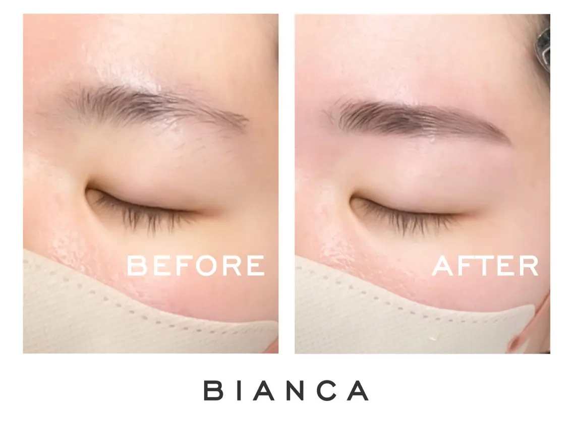 アイブロウ ワックス脱毛 Bianca溝の口 INOMATAのマツエク・マツパデザイン