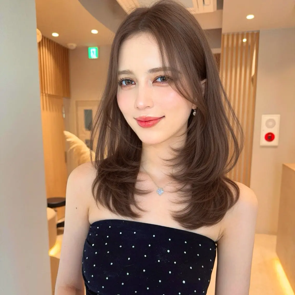 ロング カラー ヘアカラー トリートメント 美髪縮毛矯正✨🫧 レイヤー川村利幸のヘアスタイル