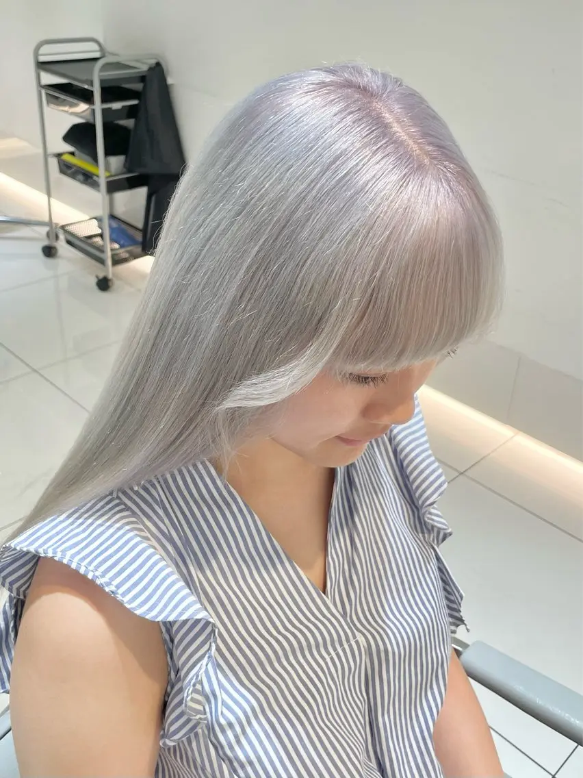 カラー 無料ショートモデル 募集中❗️秋山ひらいのヘアスタイル