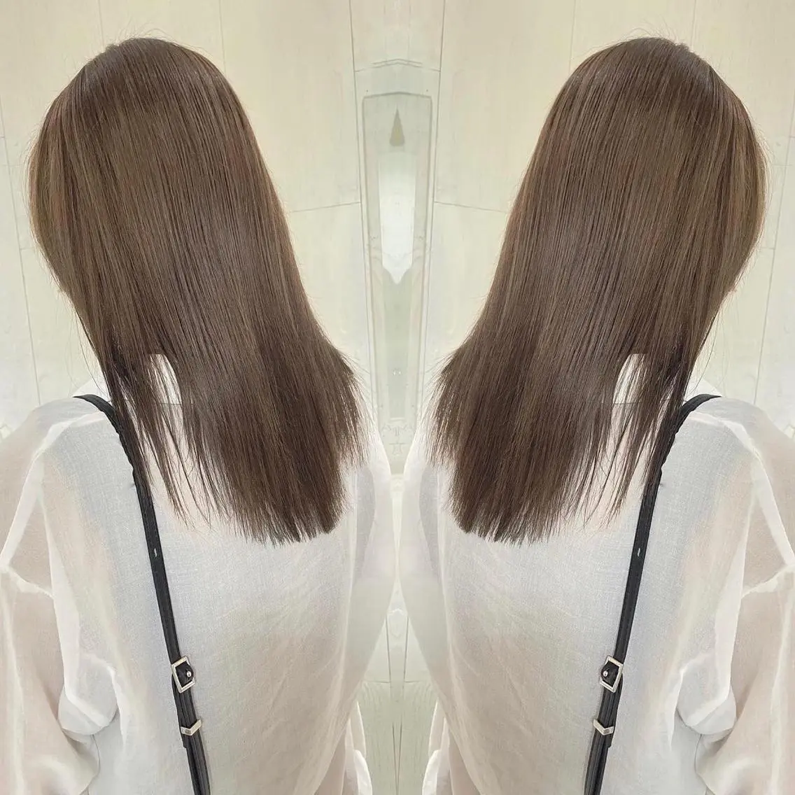 ミディアム カラー アッシュ 外国人風カラー レイヤーカット トリートメント カット ヘアカラー トリートメント 河合秀明/ショート /ボブ/レイヤーのヘアスタイル