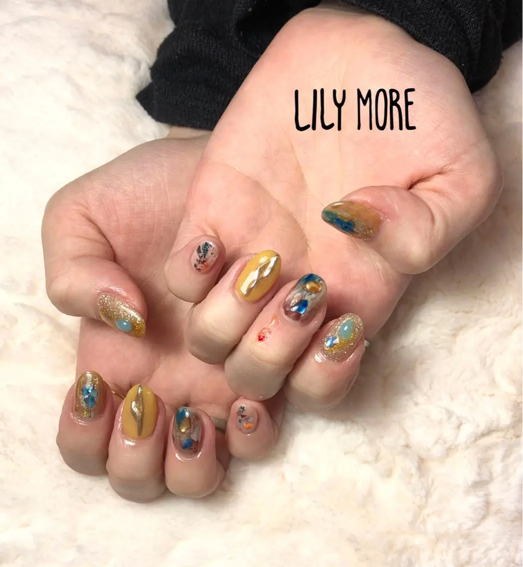 ネイル ニュアンスネイル Lily closetのネイルデザイン