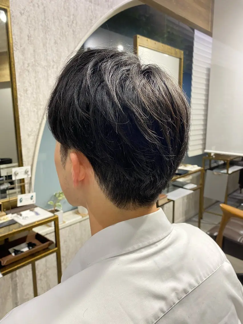 メンズ カット 白木 遥太のヘアスタイル