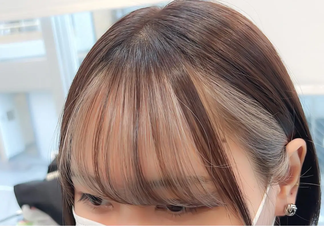 カラー レイヤー/髪質改善 /山永圭介のヘアスタイル