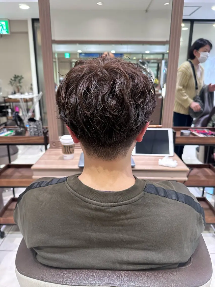 パーマ メンズ ヘアセット/メンズ パーマChihoのヘアスタイル