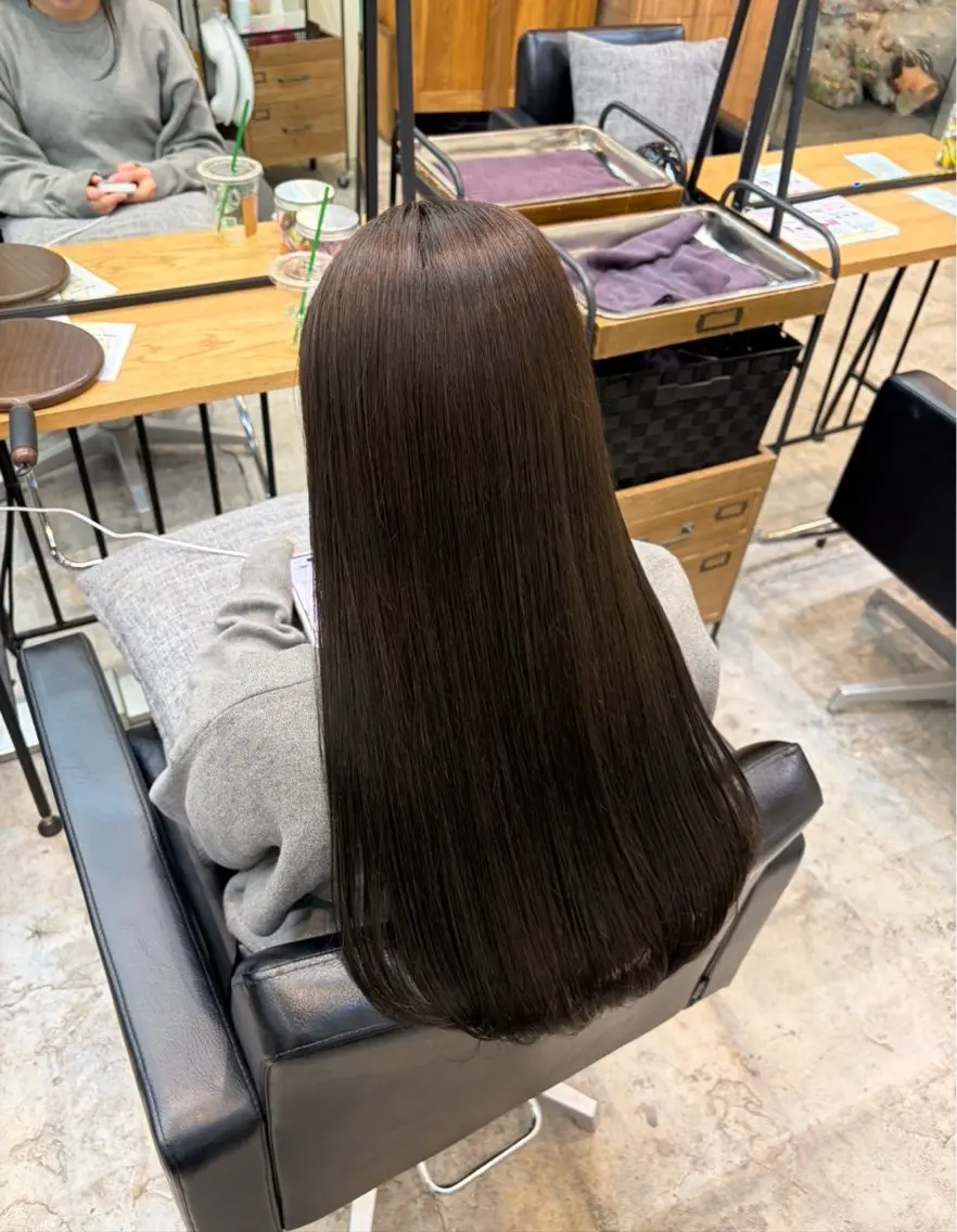 ロング トリートメント 稲垣 瑞季のヘアスタイル