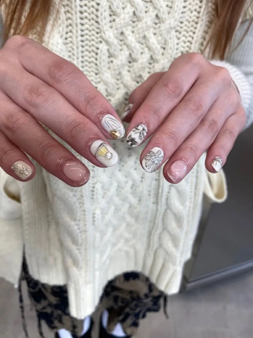 ネイル ぷっくりネイル chika ／ nailのネイルデザイン