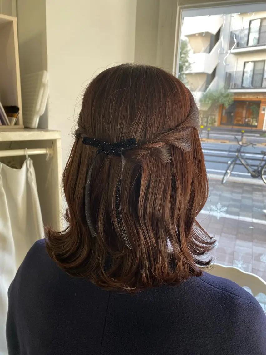 ミディアム 髪質改善🎀 本美冴のヘアスタイル