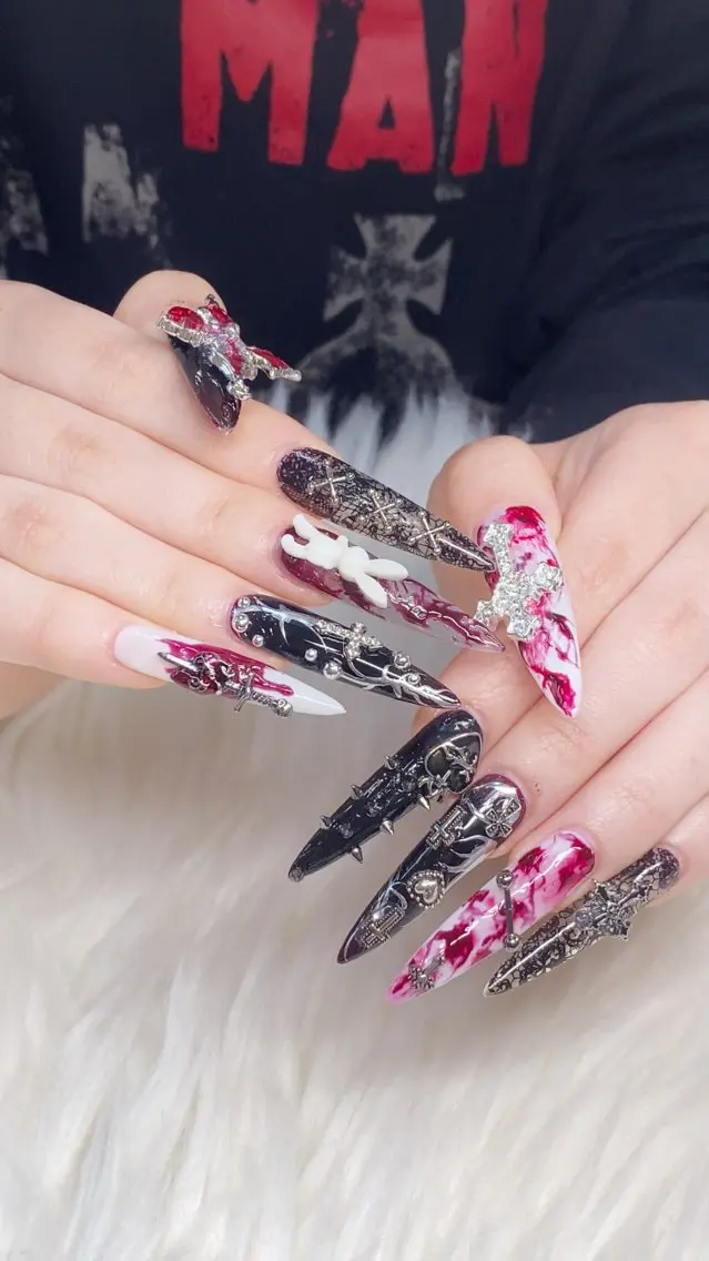 ネイル べっ甲ネイル チークネイル フラッシュネイル フレンチネイル グラデーション ハンドネイル ハンドケア Rena_Rei Nailsのネイルデザイン
