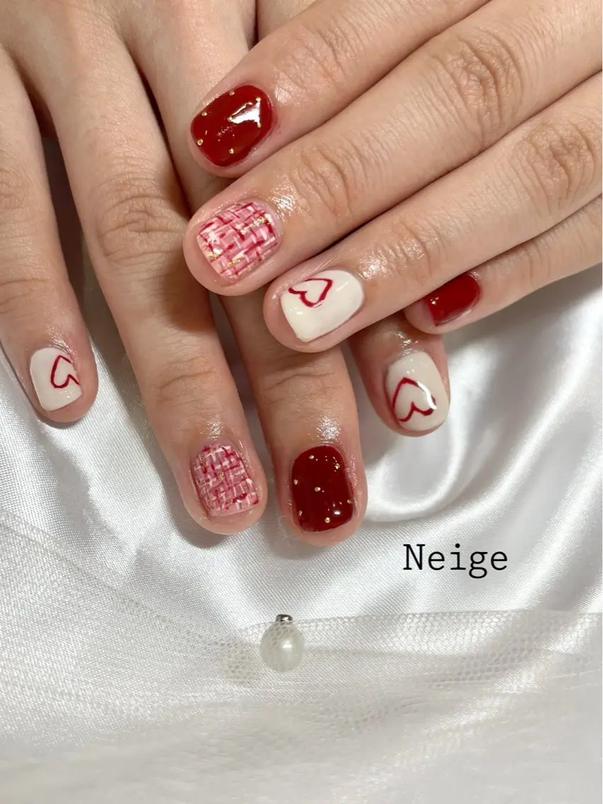ネイル Neige‪𓂃ai ＊梅津 / 松尾のネイルデザイン