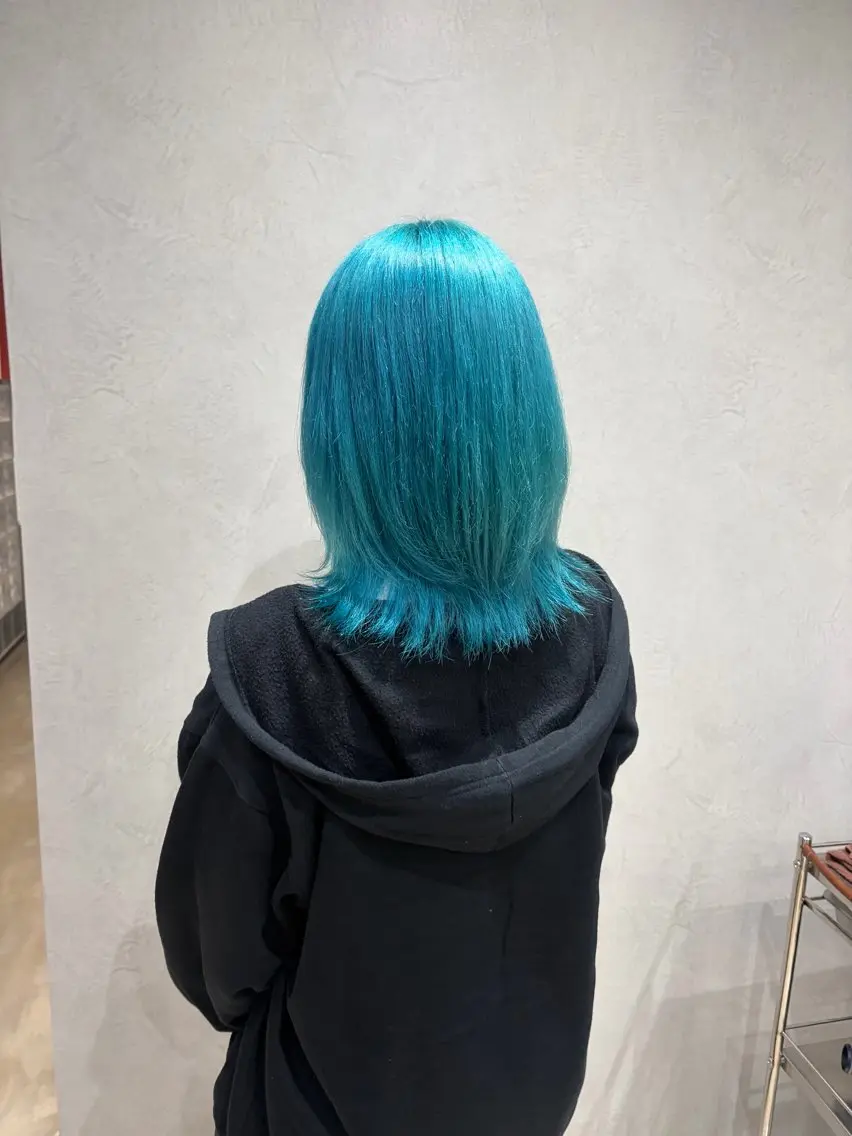 ミディアム ヘアカラー トリートメント Uni. wakabaのヘアスタイル