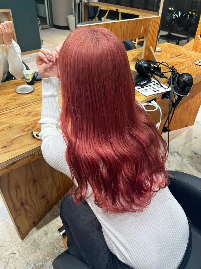 セミロング ヘアカラー トリートメント 🏅EIGHT難波/ 【店長】タモツのヘアスタイル