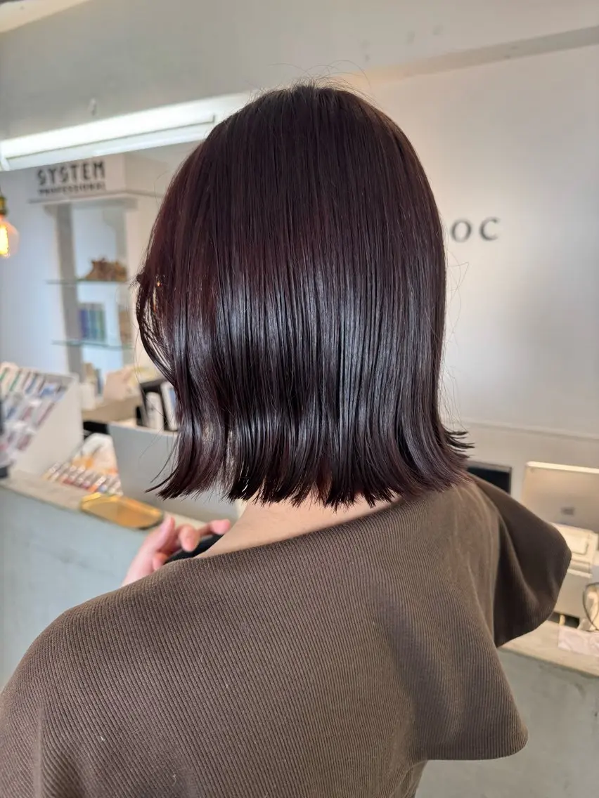 【平日限定】外国人風くすみColor+cutの写真