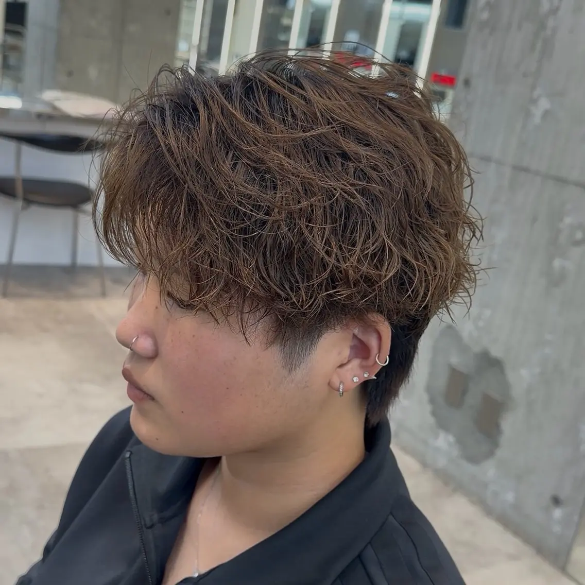パーマ メンズ パーマ fifth ひなたのヘアスタイル
