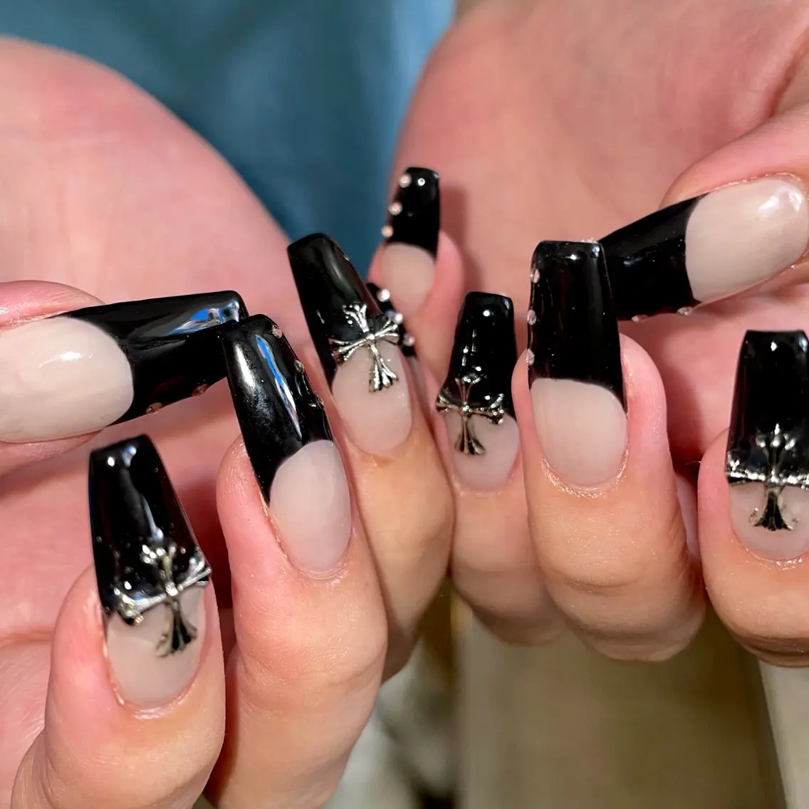 ネイル スカルプネイル シンプルネイル ハンドネイル AOI💫 nailのネイルデザイン
