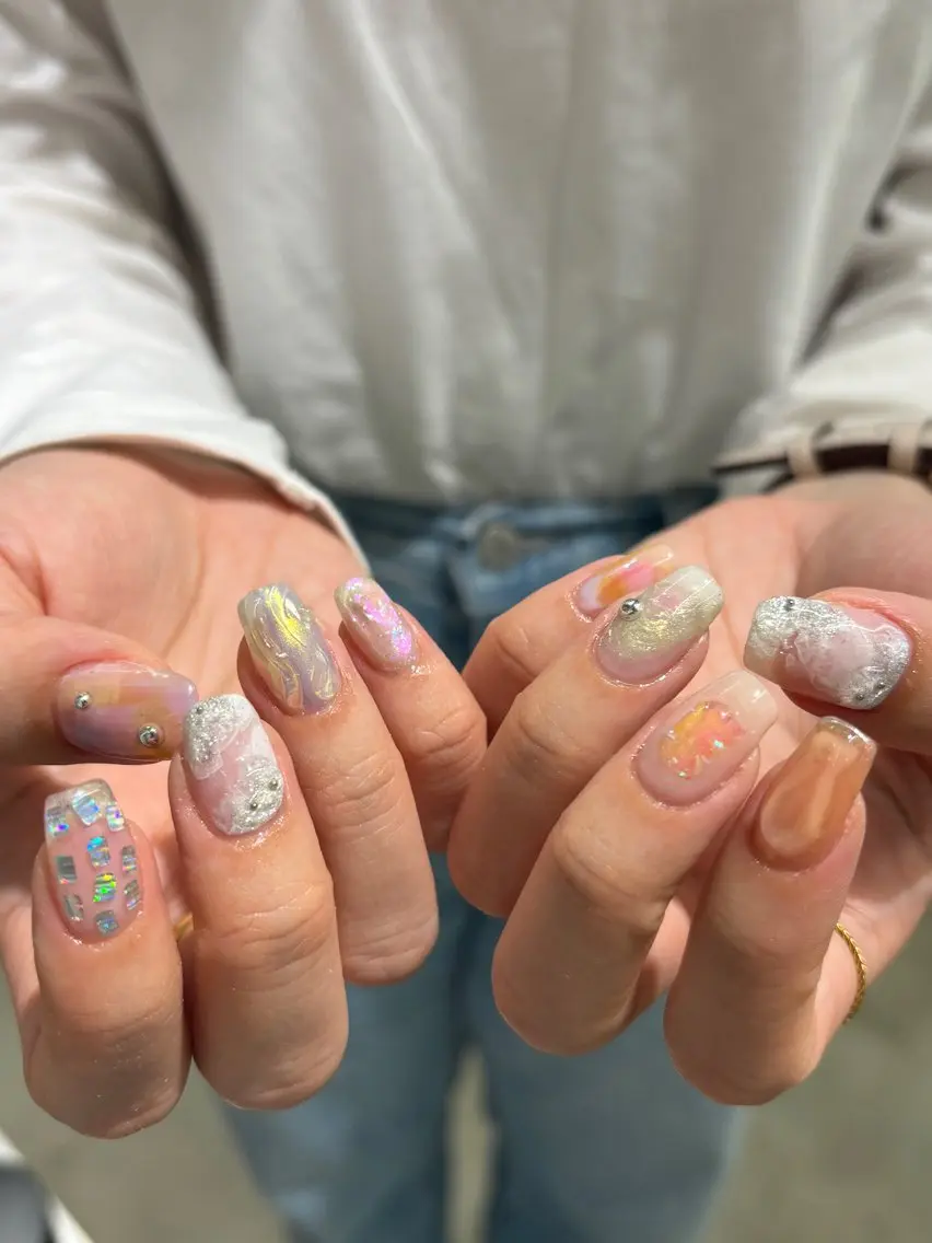 ネイル クリアネイル ハンドネイル chika ／ nailのネイルデザイン