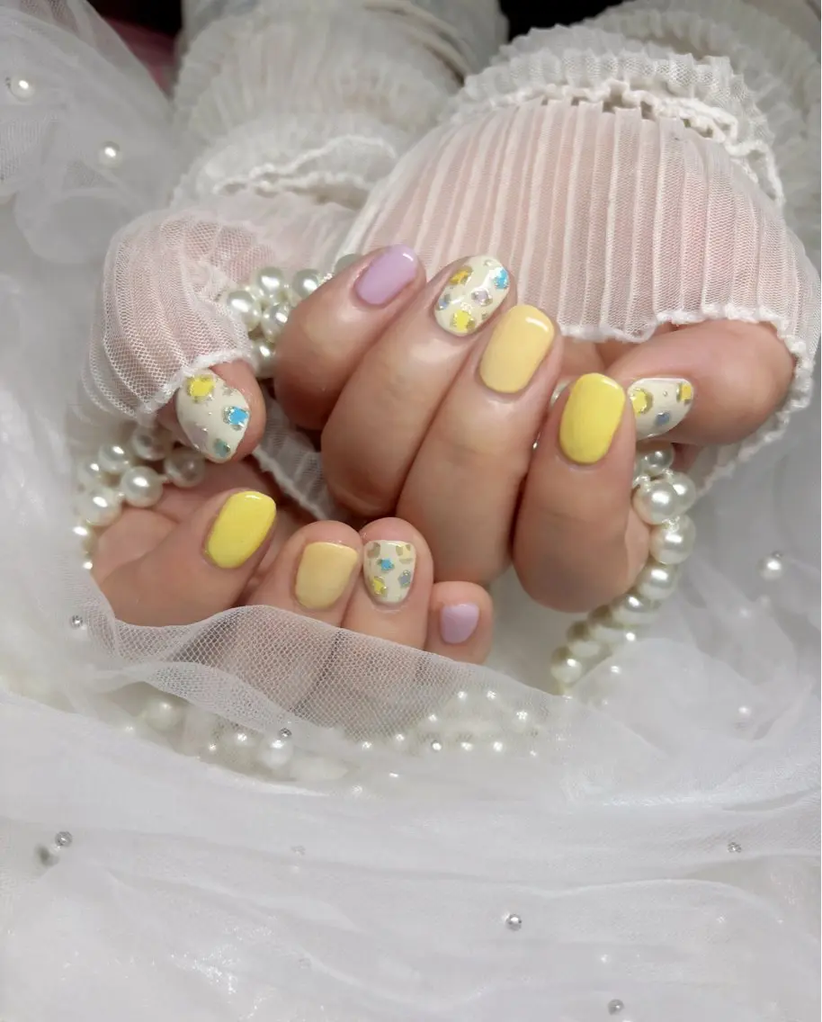 ネイル パステルネイル ハンドネイル Nail Salon macherieのネイルデザイン