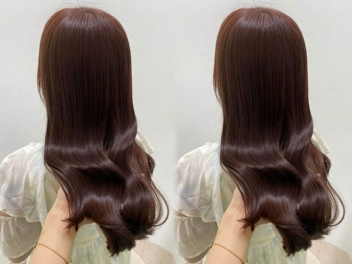 ロング カラー ブラウンカラー チョコレートブラウン ゆりな🦕/マツパ 🫧/ヘアアレンジのその他イメージ
