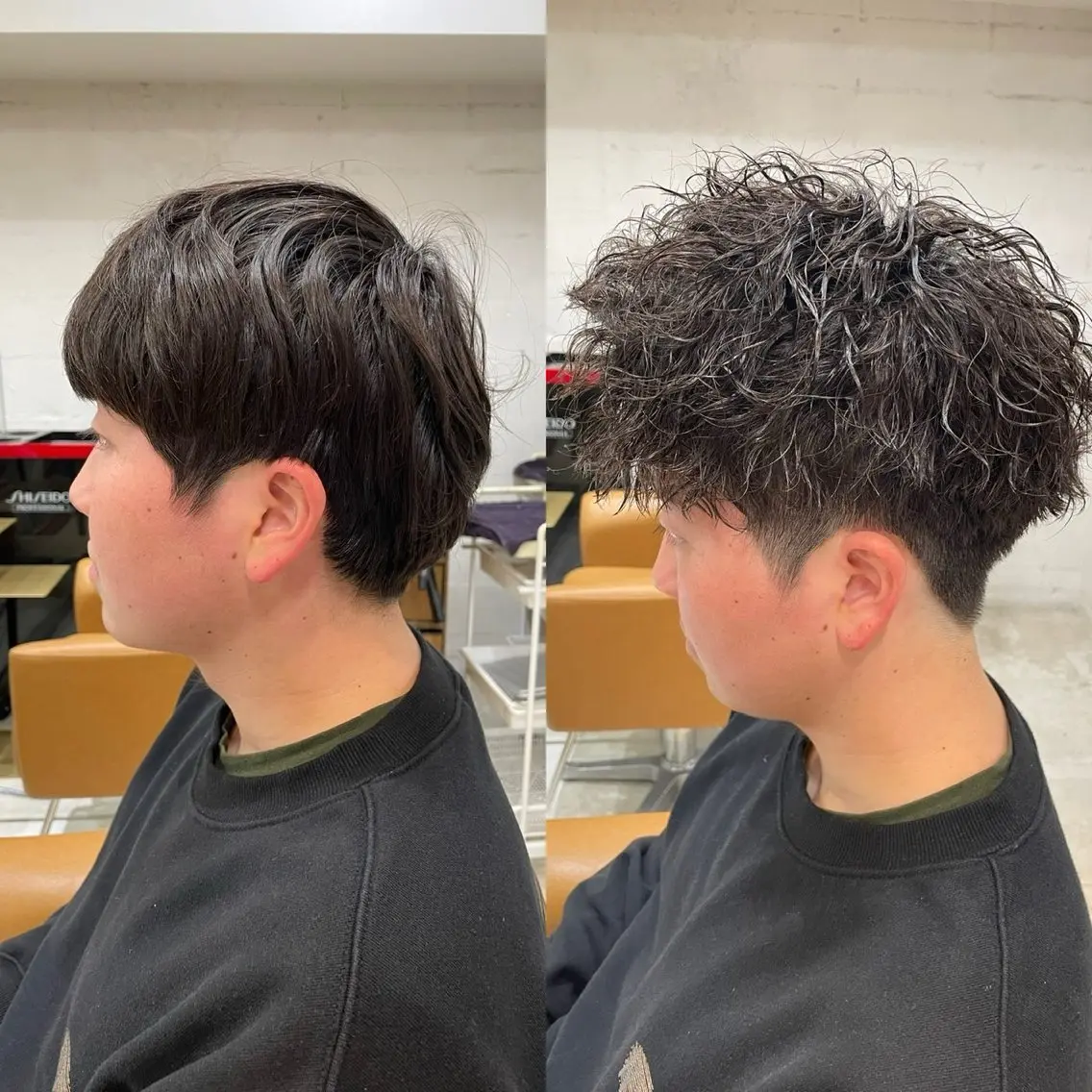 メンズ 山﨑 愛音のヘアスタイル