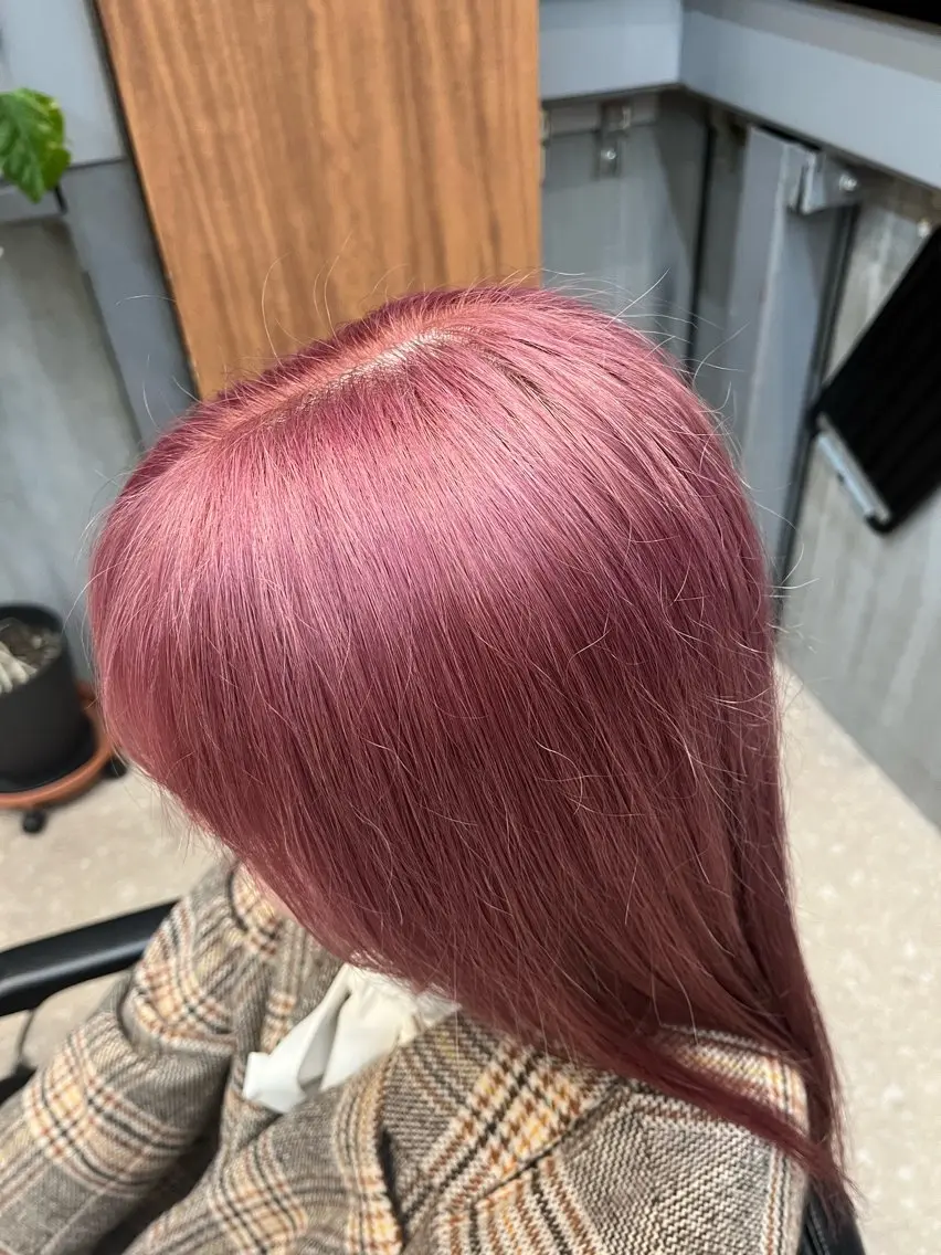セミロング カラー 山下和輝/fifth メンズパーマのヘアスタイル