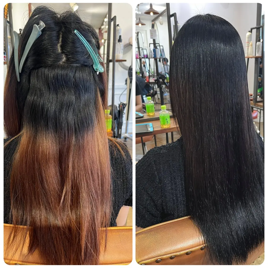 ロング 縮毛矯正 縮毛矯正/ 屋宜　輝のヘアスタイル