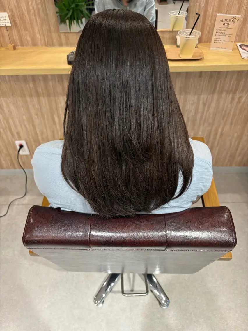 カラー ヘアカラー トリートメント any こころのヘアスタイル