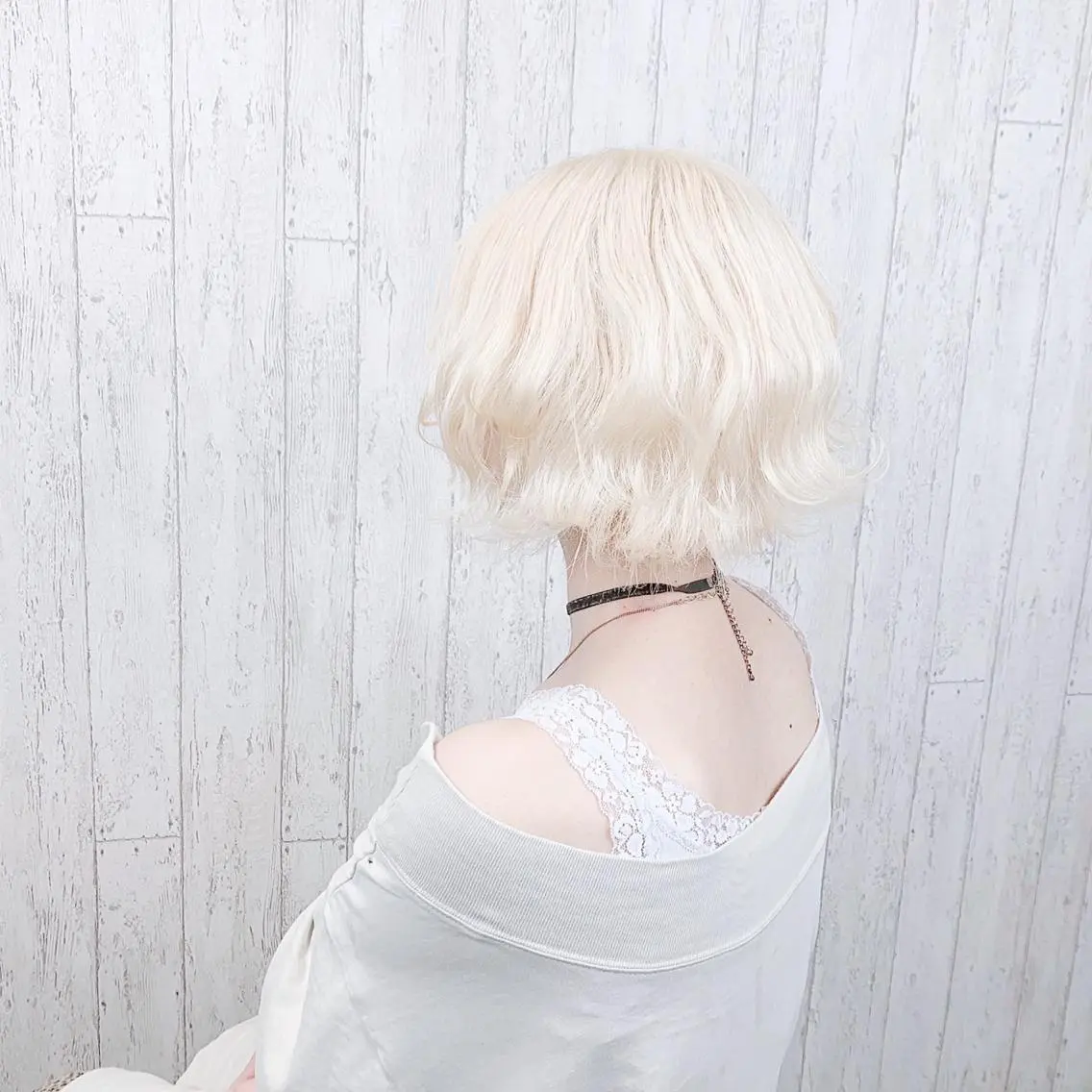 ショート カラー カット シャドウパーマ/ メンズカット/和歩のヘアスタイル
