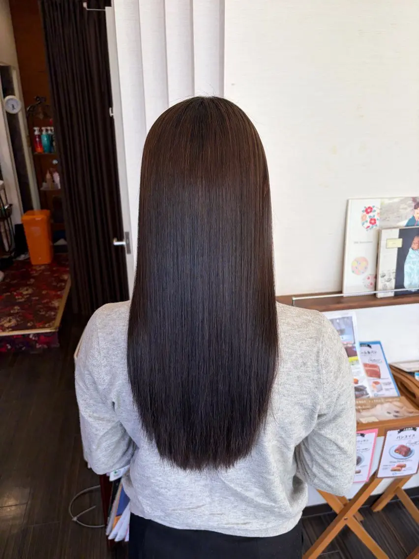 🫧ご新規様限定🫧)〈【暗髪・黒髪にしたい方🤎】透明感ダークカラー〉の写真