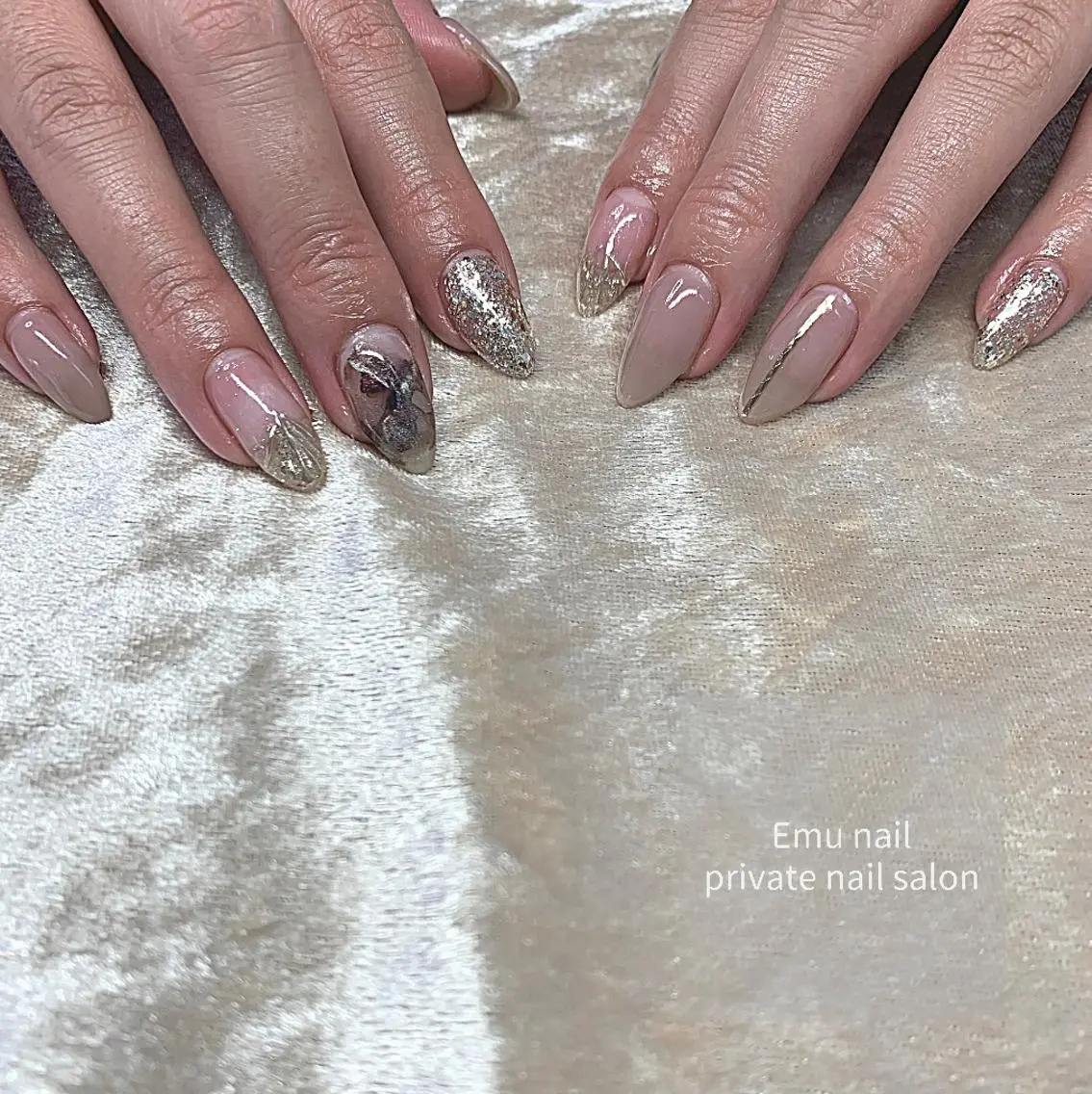ネイル ニュアンスネイル emu nailのネイルデザイン