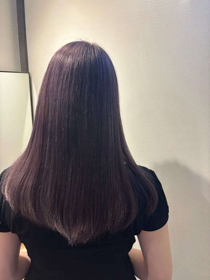 ロング カラーモデ ル募集riana🫧のヘアスタイル