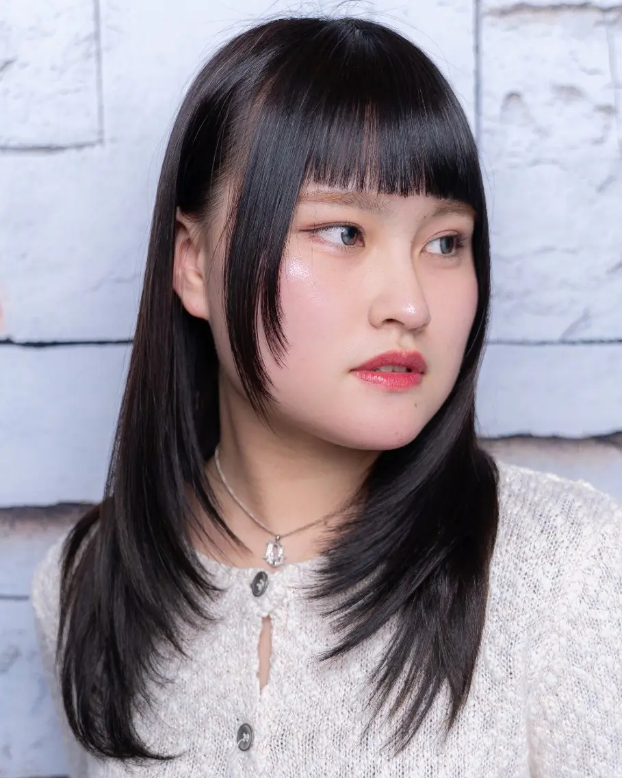 ロング カラー 松尾 泰伸のヘアスタイル