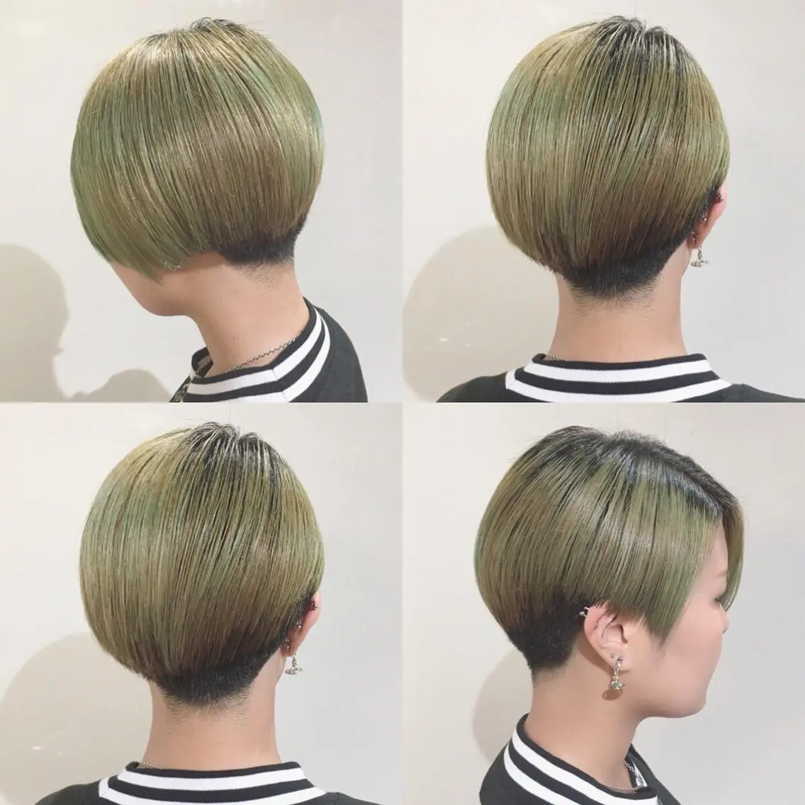 ショート カラー ヘアアレンジ 柔らか垢抜けｶﾗｰと ｶｯﾄ🫧ASUKAのヘアスタイル