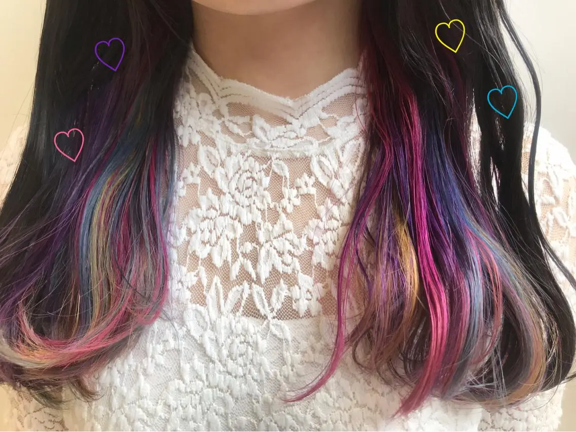 ミディアム カラー 新宿駅近♡個室 ♡関口三都季🌜のヘアスタイル
