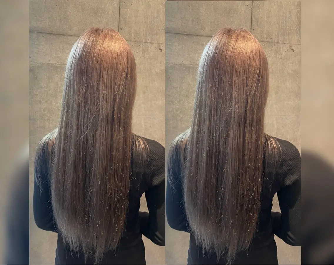 ロング カラー カット ヘアカラー 💎HYUGO❄️ ハイトーン/インナーのヘアスタイル